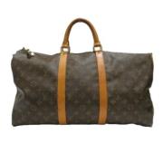 Pre-owned Canvas louis-vuitton-bags Louis Vuitton Vintage , Brown , Da...