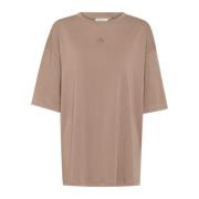 Oversized Tee Caribou Karen by Simonsen , Brown , Dames