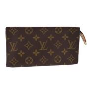 Pre-owned Canvas pouches Louis Vuitton Vintage , Brown , Dames