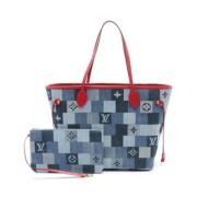 Pre-owned Denim louis-vuitton-bags Louis Vuitton Vintage , Blue , Dame...