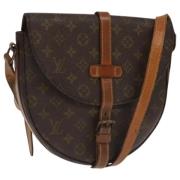 Pre-owned Canvas louis-vuitton-bags Louis Vuitton Vintage , Brown , Da...