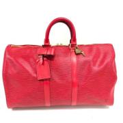 Pre-owned Leather louis-vuitton-bags Louis Vuitton Vintage , Red , Dam...