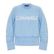 Logo sweatshirt Dsquared2 , Blue , Dames