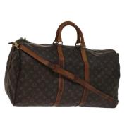 Pre-owned Canvas louis-vuitton-bags Louis Vuitton Vintage , Brown , Da...