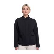 Zip Jacket Erlissa Style Rino&Pelle , Black , Dames