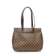 Pre-owned Canvas louis-vuitton-bags Louis Vuitton Vintage , Brown , Da...