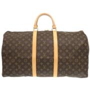 Pre-owned Canvas louis-vuitton-bags Louis Vuitton Vintage , Brown , Un...