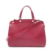 Pre-owned Leather louis-vuitton-bags Louis Vuitton Vintage , Red , Dam...