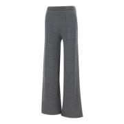 Zachte wolmix joggerbroek Kaos , Gray , Dames