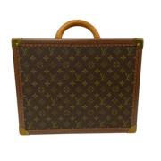 Pre-owned Canvas handbags Louis Vuitton Vintage , Brown , Unisex