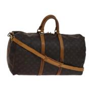 Pre-owned Canvas louis-vuitton-bags Louis Vuitton Vintage , Brown , Da...