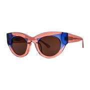 Stijlvolle zonnebril voor modeliefhebbers Thierry Lasry , Brown , Dame...