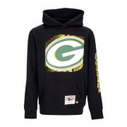 Green Bay Packers Hoodie NFL 7.0 Mitchell & Ness , Black , Heren