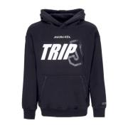 Zwarte Lichtgewicht Hoodie met Triple J Mauna Kea , Black , Heren