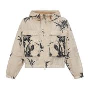 Jas Sauvan Moncler , Beige , Dames