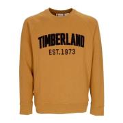 Modern Wash Crewneck Sweatshirt Timberland , Brown , Heren