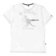 Heritage Basic Tee Off White T-Shirt Kangol , White , Heren