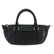 Pre-owned Leather louis-vuitton-bags Louis Vuitton Vintage , Black , D...