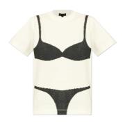 T-shirt met print Marc Jacobs , White , Dames