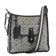 Pre-owned Canvas louis-vuitton-bags Louis Vuitton Vintage , Blue , Dam...