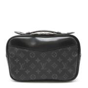 Pre-owned Canvas louis-vuitton-bags Louis Vuitton Vintage , Black , Da...