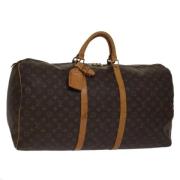 Pre-owned Canvas travel-bags Louis Vuitton Vintage , Brown , Dames