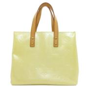 Pre-owned Leather shoulder-bags Louis Vuitton Vintage , Yellow , Dames