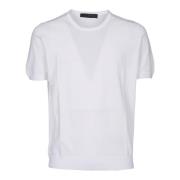 T-Shirts Tagliatore , White , Heren