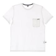 Heritage Taped Tee Off White Kangol , White , Heren