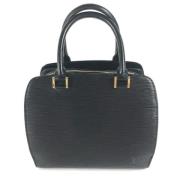 Pre-owned Leather louis-vuitton-bags Louis Vuitton Vintage , Black , D...