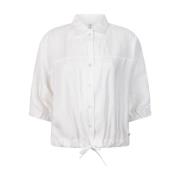 Korte Mouw Lisa Blouse Zoso , White , Dames