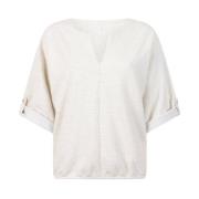 Korte Mouw Top Joyce Zoso , White , Dames