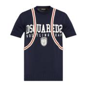 Trui met logo Dsquared2 , Blue , Heren