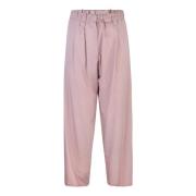 Roze broek voor kinderen A Paper Kid , Pink , Dames