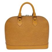 Pre-owned Leather louis-vuitton-bags Louis Vuitton Vintage , Yellow , ...