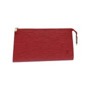 Pre-owned Leather louis-vuitton-bags Louis Vuitton Vintage , Red , Dam...