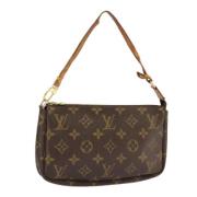 Pre-owned Canvas louis-vuitton-bags Louis Vuitton Vintage , Brown , Da...