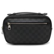 Pre-owned Canvas crossbody-bags Louis Vuitton Vintage , Black , Dames