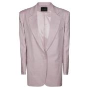 Oversized Blazer Andamane , Pink , Dames