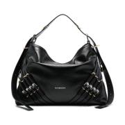 Zwarte Schoudertas met Gespdetail Givenchy , Black , Dames