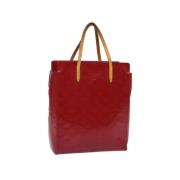 Pre-owned Leather louis-vuitton-bags Louis Vuitton Vintage , Red , Dam...