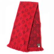 Pre-owned Wool scarves Louis Vuitton Vintage , Red , Dames