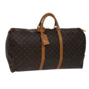 Pre-owned Canvas travel-bags Louis Vuitton Vintage , Brown , Dames