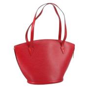 Pre-owned Leather louis-vuitton-bags Louis Vuitton Vintage , Red , Dam...