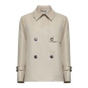 Witte Weekendjassen Max Mara Weekend , White , Dames