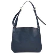 Pre-owned Leather louis-vuitton-bags Louis Vuitton Vintage , Blue , Da...