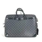 Pre-owned Cotton louis-vuitton-bags Louis Vuitton Vintage , Black , Da...