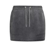 Mini Rok met Strass Koord T by Alexander Wang , Gray , Dames