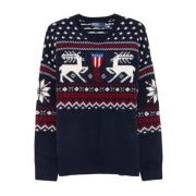 Blauwe Sweaters Ralph Lauren , Multicolor , Heren