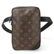 Pre-owned Leather crossbody-bags Louis Vuitton Vintage , Brown , Dames